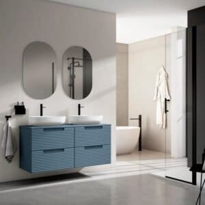 Moncler Round mirror with vanity